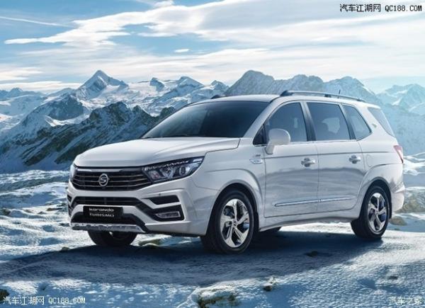 一改老气的形象 双龙新款路帝实车发布