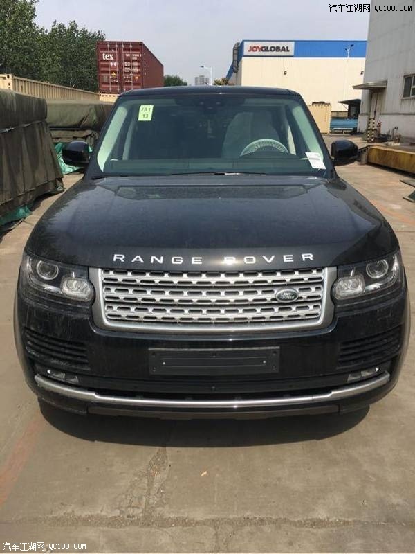 17款路虎揽胜3.0黑咖汽油行政加长版价格