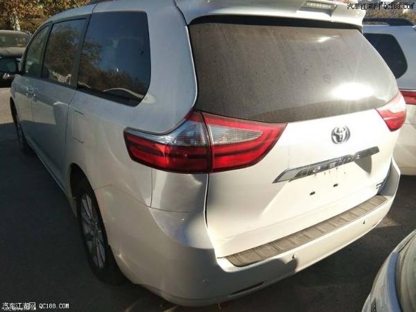 2017款丰田塞纳四驱顶配感应氙灯体验