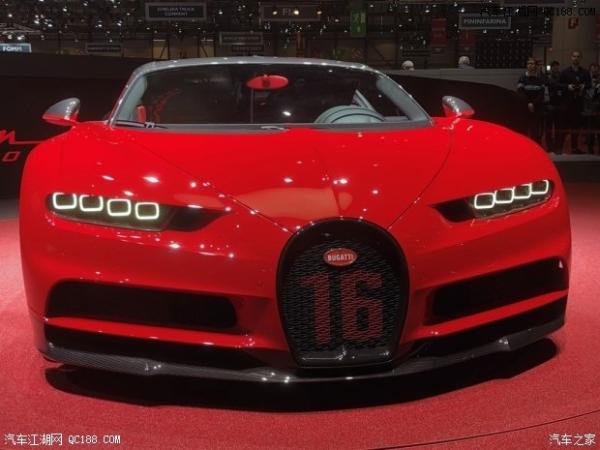 原创2018日内瓦车展 布加迪发布Chiron Sport