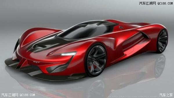 原创奥迪e-tron Vision GT概念车预告图发布