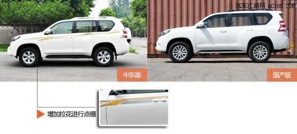 17款丰田普拉多2700六速七座中东版解读