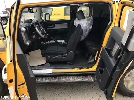 18款进口车丰田酷路泽FJ中东版到店实拍