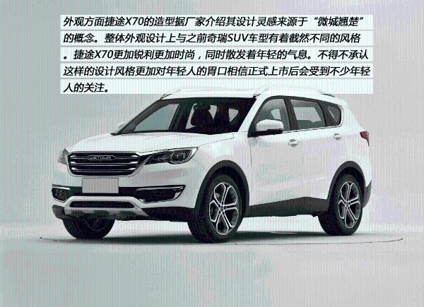 原创瞄准年轻市场的产品 汽车江湖评捷途X70