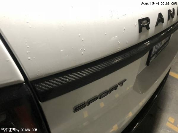 18款欧规路虎揽胜运动版白色现车最新价格