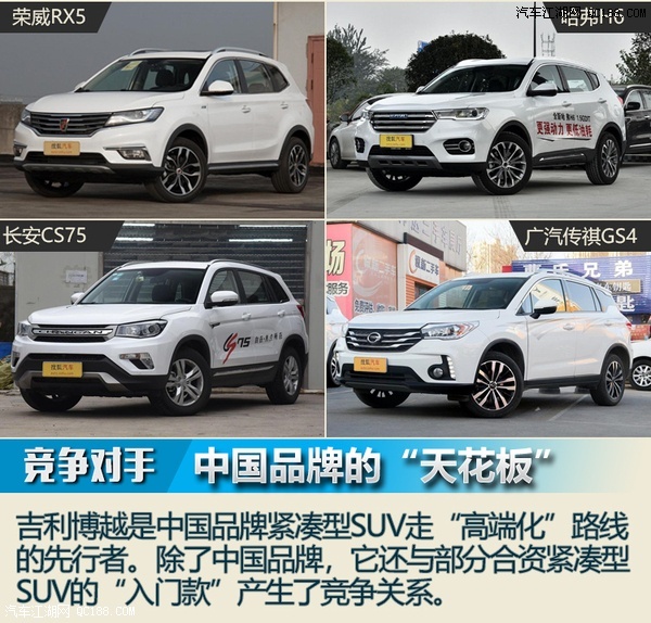 2018款博越正式上市 售9.88-15.98万元