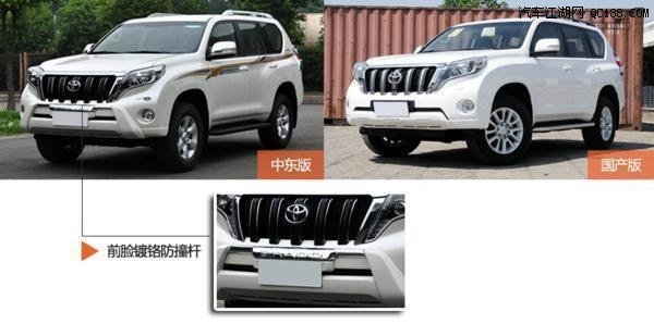 17款丰田普拉多2700六速七座中东版解读