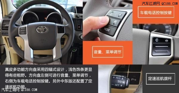 17款丰田普拉多2700六速七座中东版解读