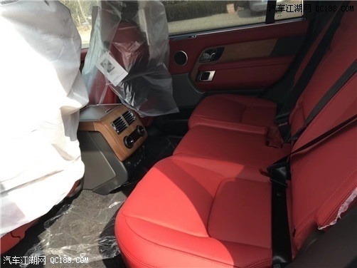 18款路虎揽胜3.0白外红内HSE行政版报价