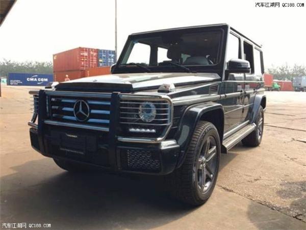 18款墨版奔驰G500黑红现车内饰设计体验