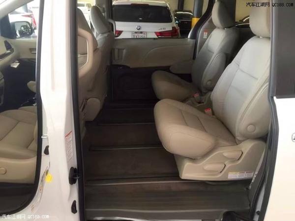 18款丰田塞纳加版LE四驱商务车全系评测