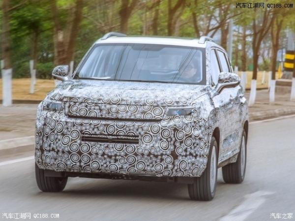 原创今年下半年正式上市 全新长安CS35谍照