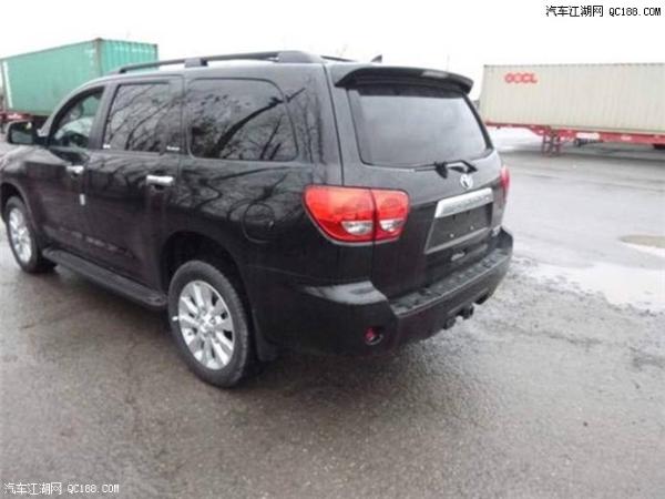 18款丰田红杉5700 V8全时四驱性能评测