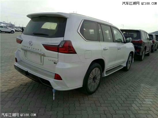 黑红双色内饰 18款雷克萨斯570加版特价