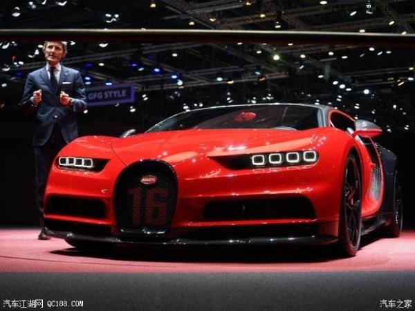 原创2018日内瓦车展 布加迪发布Chiron Sport