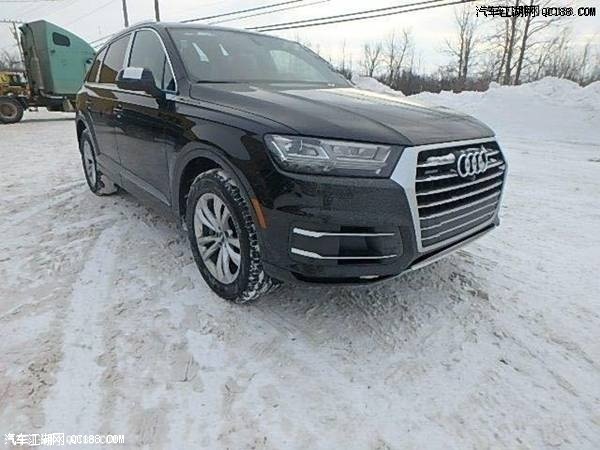 18款奥迪Q7黑外棕内直喷机械增压版解析