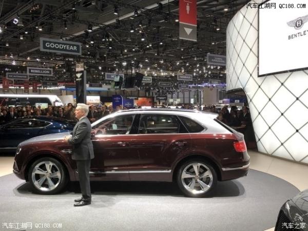 原创日内瓦车展 添越插电混动版车型正式亮相