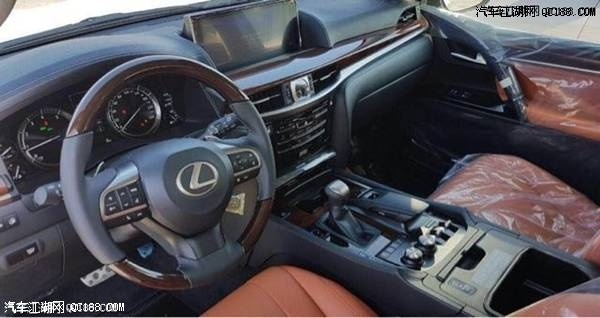 进口车18款雷克萨斯lx570八座性能体验
