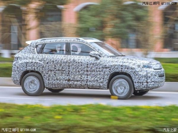 原创今年下半年正式上市 全新长安CS35谍照