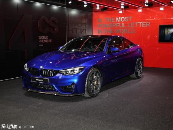 原创百公里加速仅3.9s 宝马M4 CS二季度上市