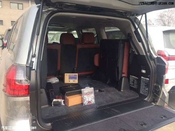 18款雷克萨斯570中东版HUD抬显配置解读