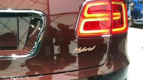 原创日内瓦车展 添越插电混动版车型正式亮相