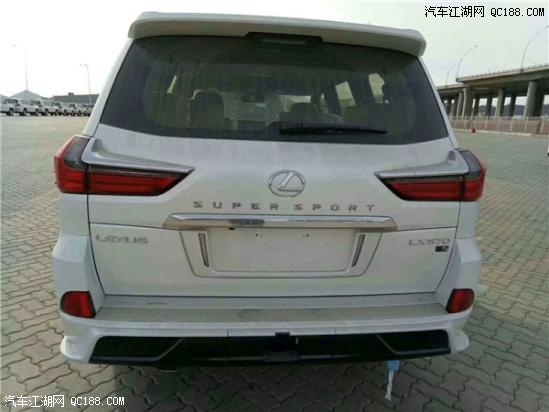 黑红双色内饰 18款雷克萨斯570加版特价