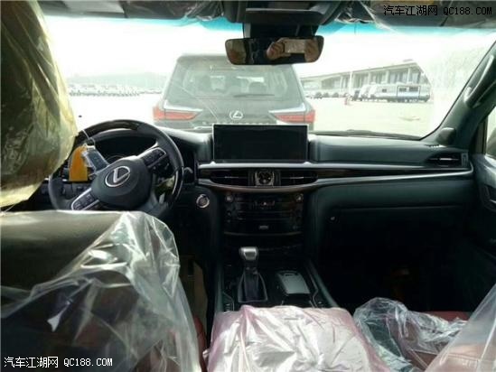 黑红双色内饰 18款雷克萨斯570加版特价