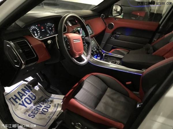 18款欧规路虎揽胜运动版白色现车最新价格