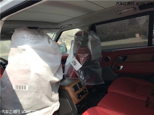 18款路虎揽胜3.0白外红内HSE行政版报价