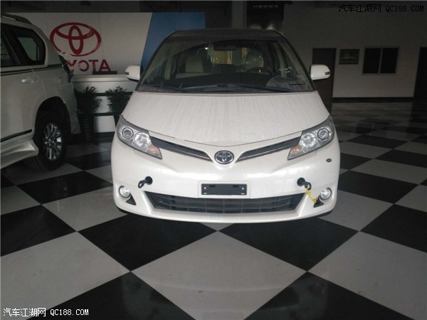 18款丰田大霸王普瑞维亚双天窗7座版解析