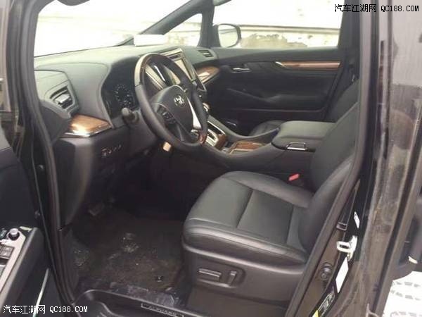 顶级商务保姆车 图解17款丰田埃尔法欧版