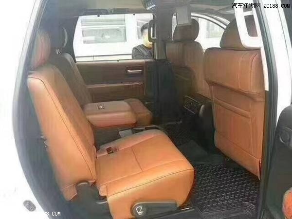 2018款丰田红杉5700 5.7L V8六挡版解读