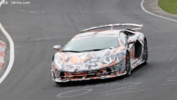 兰博基尼Aventador SVJ谍照 或超800马力