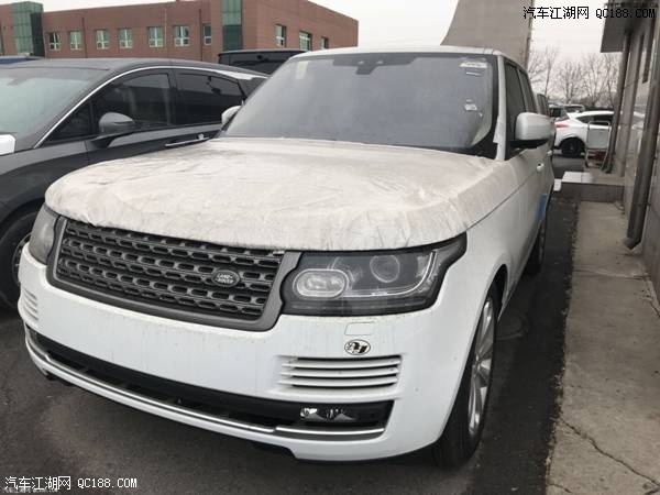 18款路虎揽胜行政3.0白外黑内汽油版价格