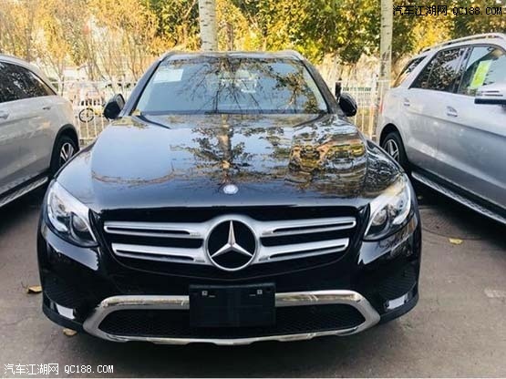 港口18款墨版奔驰GLC300运动型现车实拍