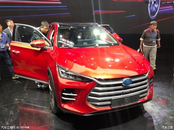 原创2018北京车展 比亚迪全新一代唐DM预售