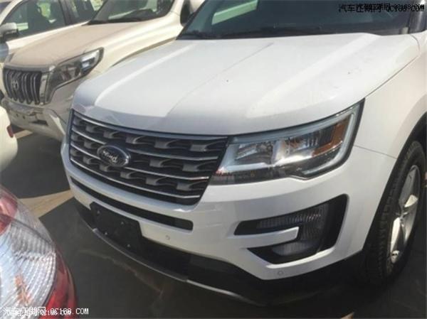 2017款福特探险者2.3T全尺寸7座SUV评测