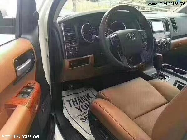 2018款丰田红杉5700 5.7L V8六挡版解读