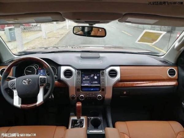 原装进口18款丰田坦途TRD四门五座报价