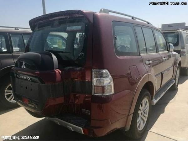 18款三菱帕杰罗V97限量版天窗实车实拍