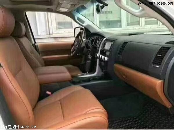 2018款丰田红杉5700 5.7L V8六挡版解读