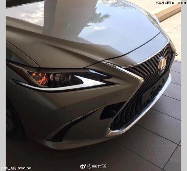 雷克萨斯新ES车型预告图 北京车展亮相