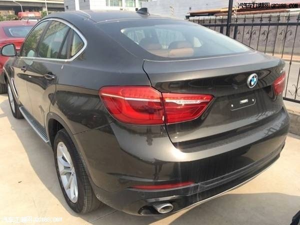 平行进口17款墨版宝马X6 3.0T到店实拍