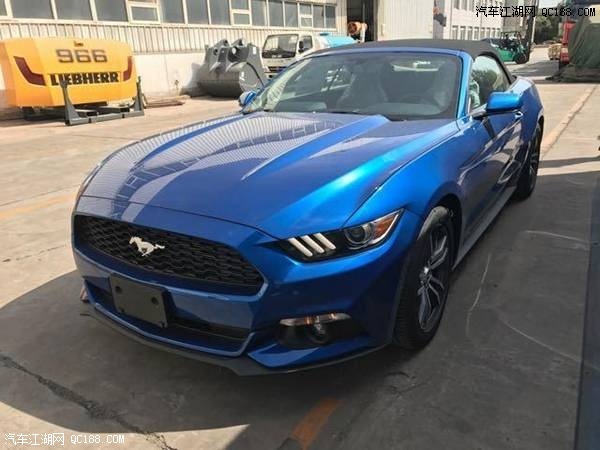 18款福特野马2.3T六速自动314马力版实拍