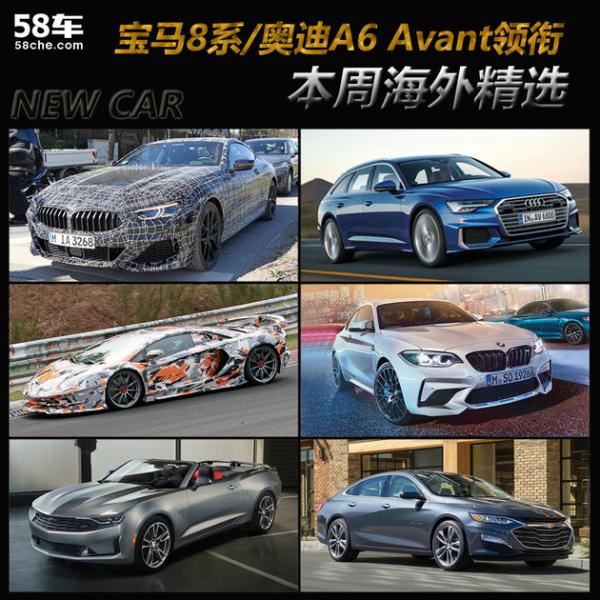 宝马8系/A6 Avant领衔 一周海外重点新车