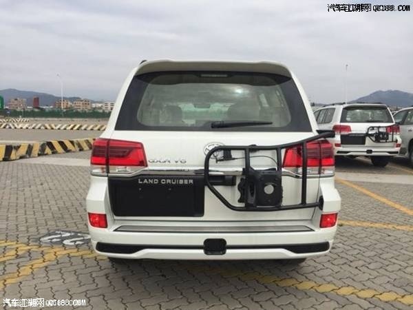 18款酷路泽4000绞盘版配置参数报价体验