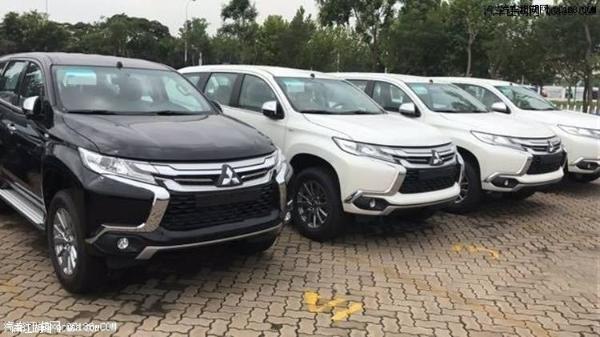 18款中东版三菱帕杰罗V6 5速自动挡试驾