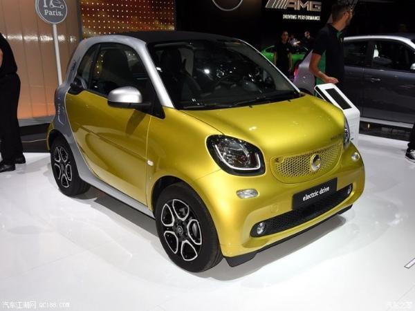 2020年 smart于欧洲完成转型实现电动化
