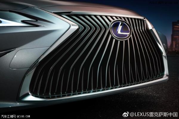 雷克萨斯新ES车型预告图 北京车展亮相